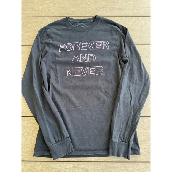 Authentic Anti Social Social Club Forever And Never long Sleeve Tee Shirt Small - Picture 1 of 4
